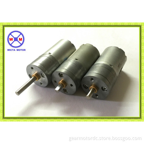 high torque Metal gearbox with reduction 200rpm 6v dc micro gear motor
